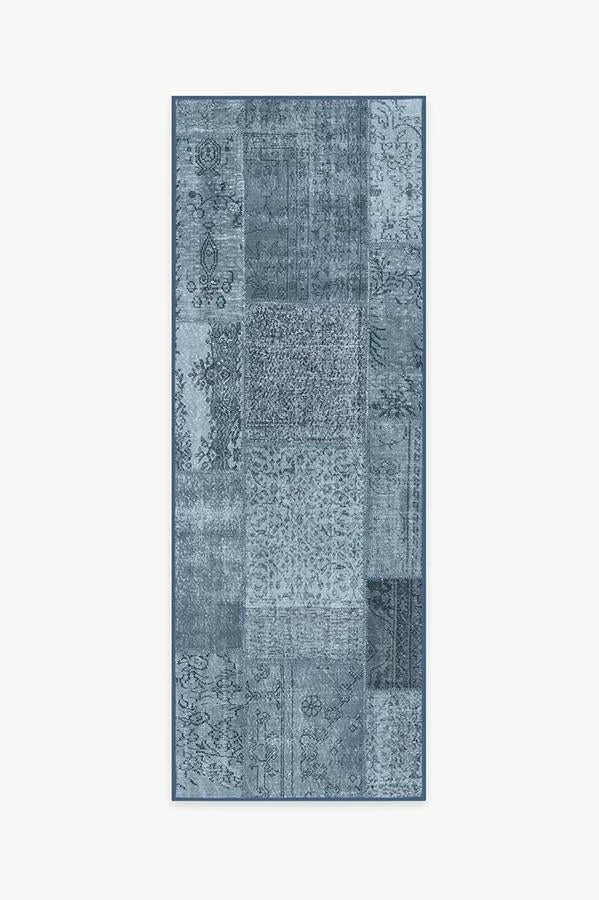 Best reviews of π€© Ruggable Patchwork Blue Rug β¨ - Image 5