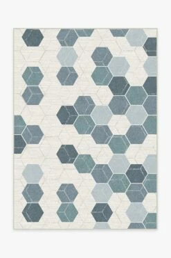 Buy π Ruggable Prisma Slate Blue Rug π