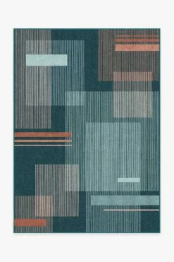Buy ✔️ Ruggable Sale Quadra Teal Rug ✨