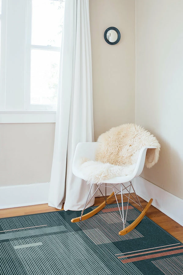 Buy βοΈ Ruggable Sale Quadra Teal Rug β¨ - Image 4