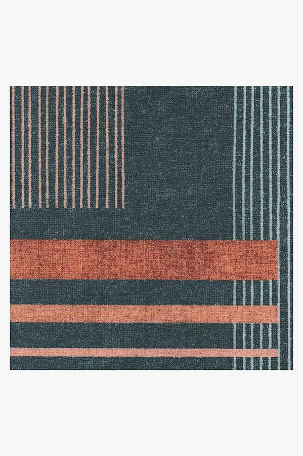 Buy βοΈ Ruggable Sale Quadra Teal Rug β¨ - Image 3