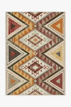 Outlet 👏 Ruggable Santa Fe Multicolor Rug ✔️