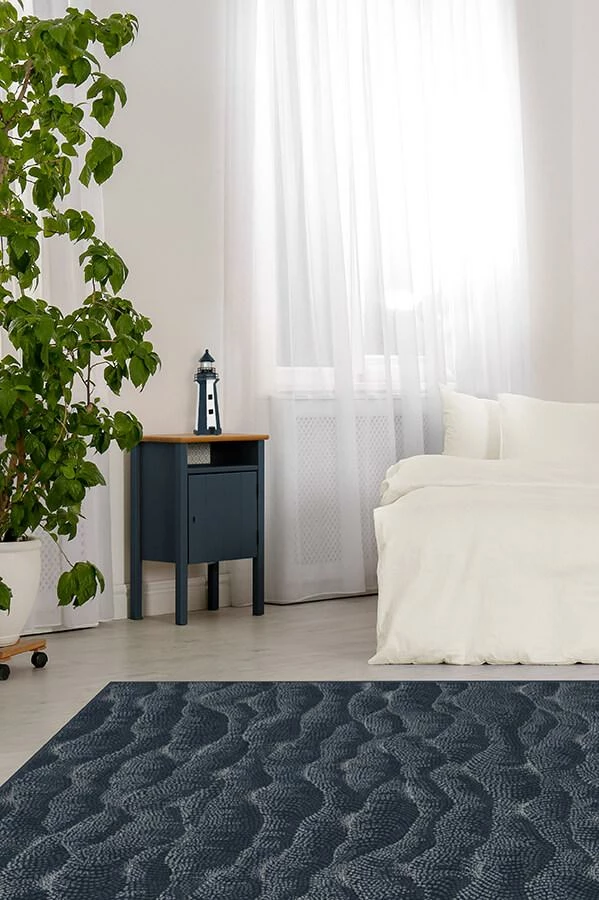 Buy π Ruggable Sela Navy Rug β - Image 4