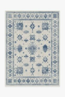 Best Sale π Ruggable Serina Delft Blue Rug π