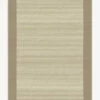 Cheap 🎁 Ruggable Solid Bordered Natural Rug 🥰
