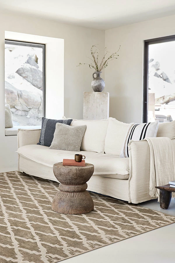 Cheap π₯° Ruggable Soraya Trellis Natural Rug β€οΈ - Image 4