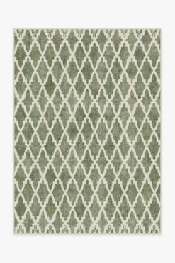 Best Sale 😍 Ruggable Soraya Trellis Sage Rug 🎁