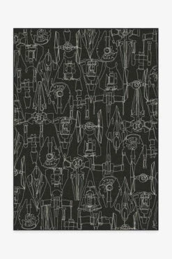 Flash Sale 😍 Ruggable Star Wars Armada Black Rug 🎁
