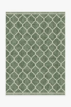 Best Pirce ❤️ Ruggable Terali Ivy Green Rug ⌛
