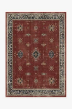 Wholesale 😀 Ruggable Verena Amber Red Rug 🤩