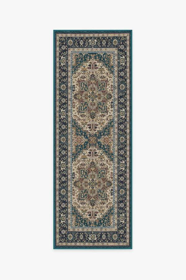 Buy β Ruggable Vintage Heriz Cerulean Rug π― - Image 5