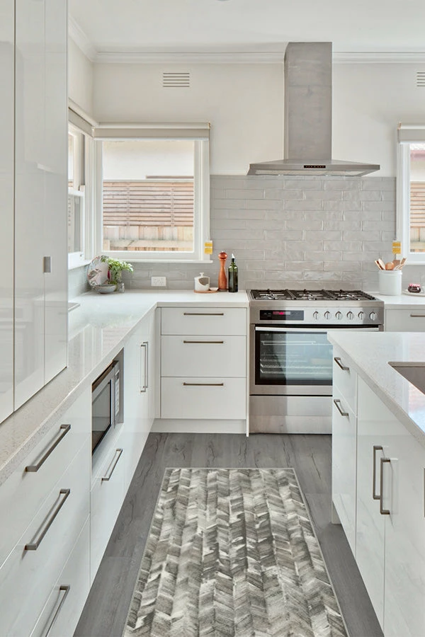 Wholesale π Ruggable Watercolor Herringbone Grey Rug β€οΈ - Image 8