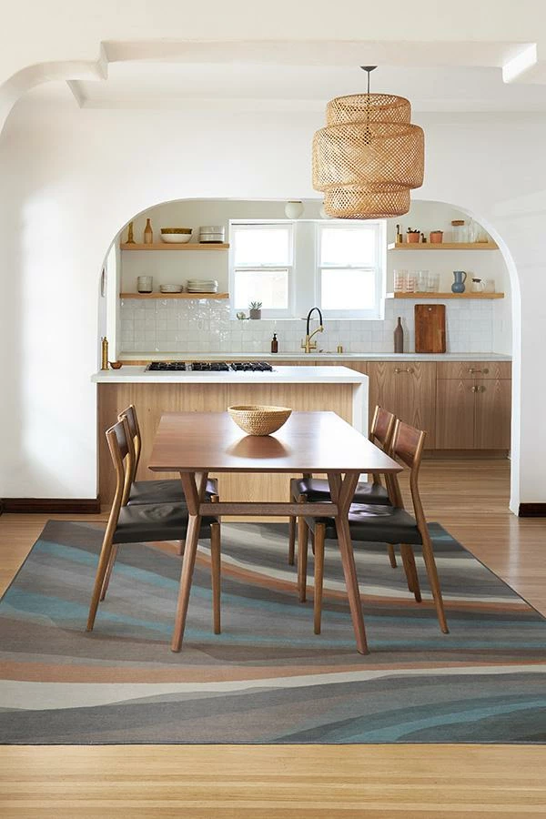 Cheapest β Ruggable Watercolor Waves Sandstone Rug β€οΈ - Image 4