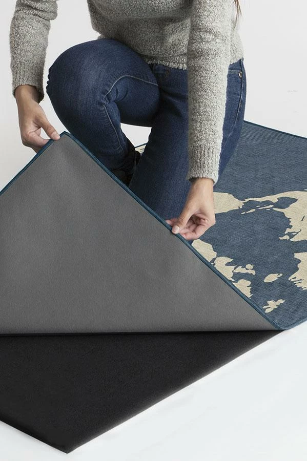 Cheap β€οΈ Ruggable World Map Blue Rug π - Image 2