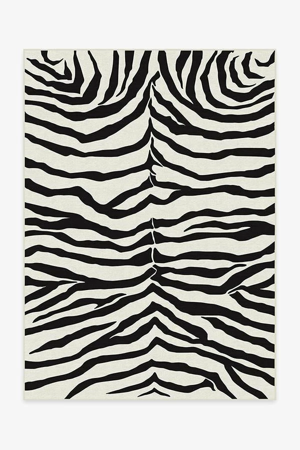 Best Sale π Ruggable Zebra Black Rug β€οΈ